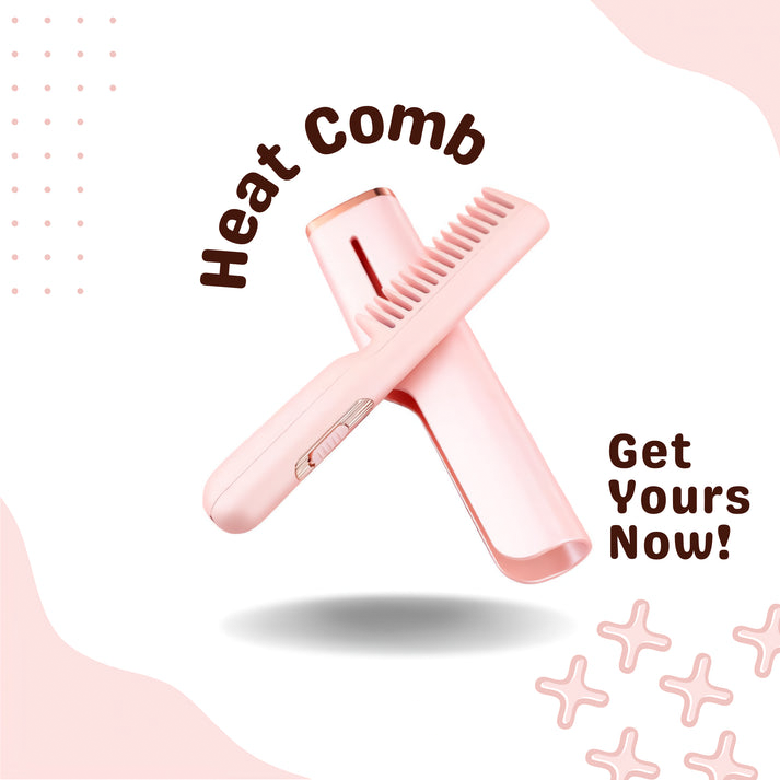 HeatComb™ Portable Styling Hot Comb