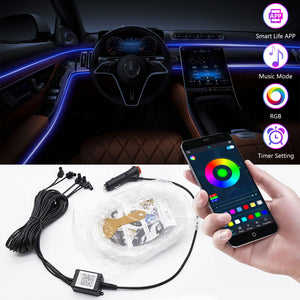 Interior Ambience LED Strip Voice Control