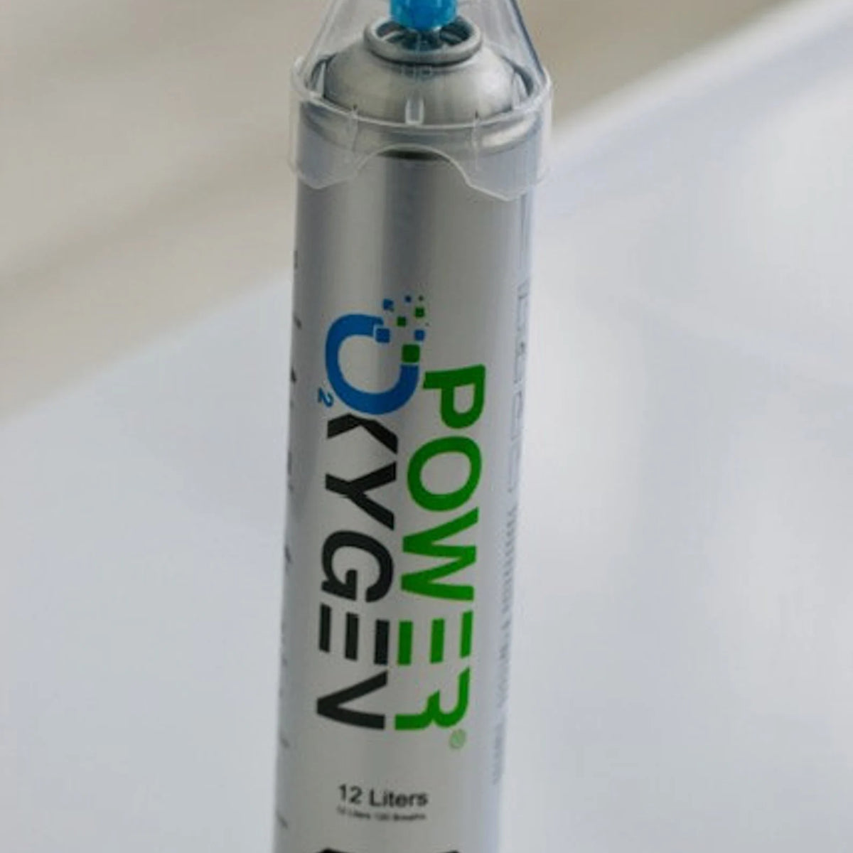 Power Oxygen 99.5% Pure Oxygen Portable Recreational Oxygen Can Supplement,12 Liter Can, 120 Breaths