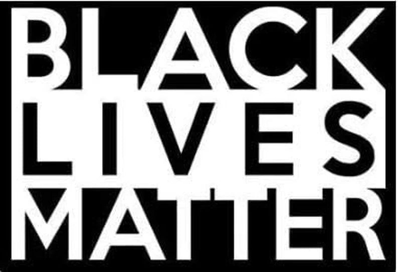 Black Lives Matter (Set of 2) Black 5.5" Vinyl Decal Sticker for Laptop, Car, Van, Truck, Window, Walls