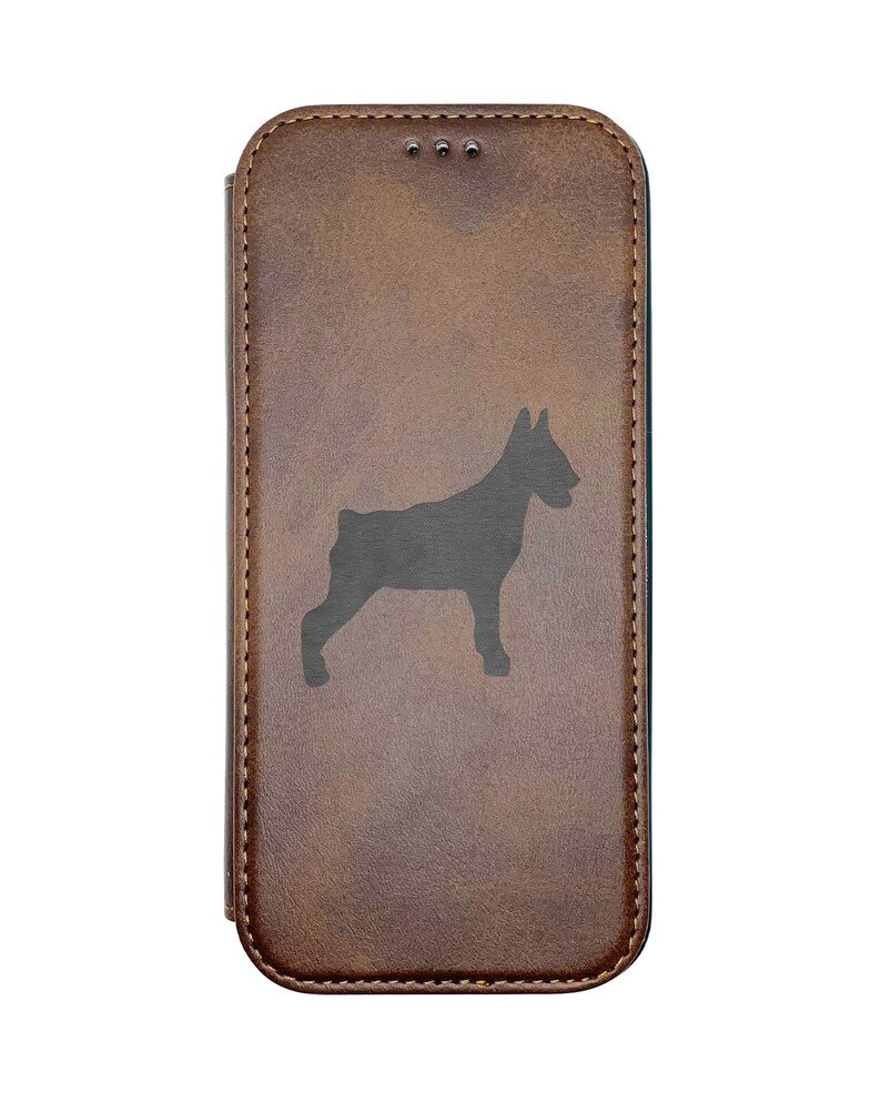 Dog Sihouette, Laser Engraved Case Specially Designed For Iphone 12 Pro and Max, TPU Shockproof Case, Magnetic Case, Leather Case, Iphone.