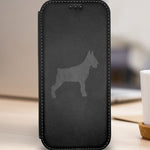 Dog Sihouette, Laser Engraved Case Specially Designed For Iphone 12 Pro and Max, TPU Shockproof Case, Magnetic Case, Leather Case, Iphone.